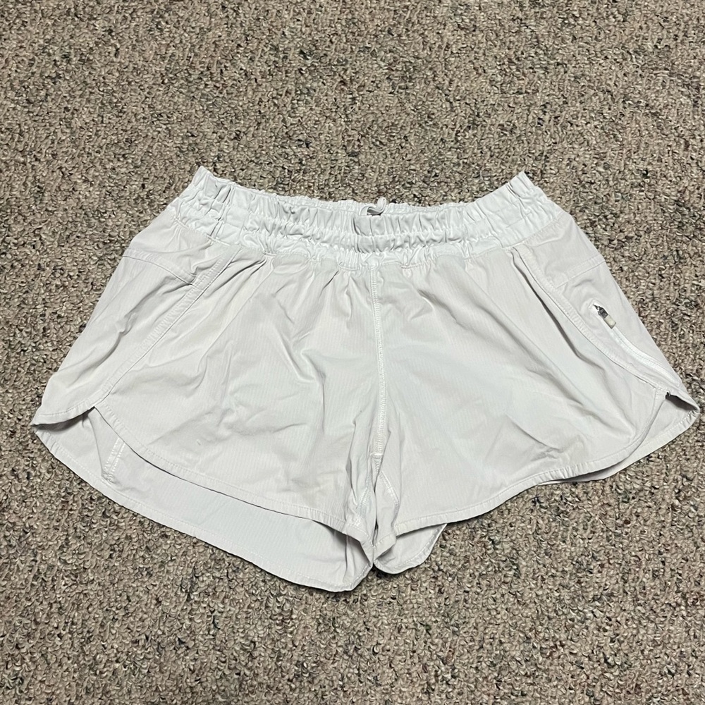 White Lululemon Shorts